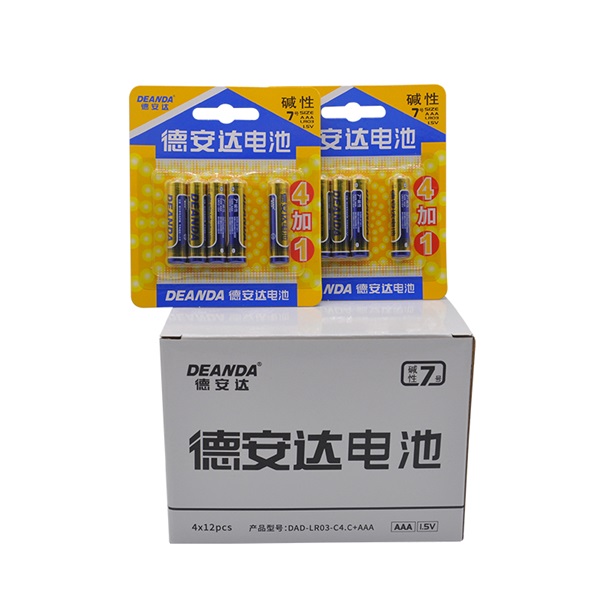 堿性7號(hào)電池 4x12pcs