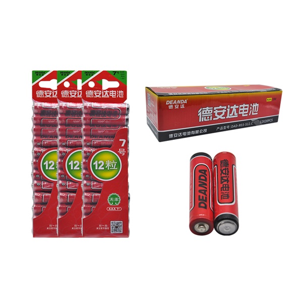 7 號碳性電池 12粒