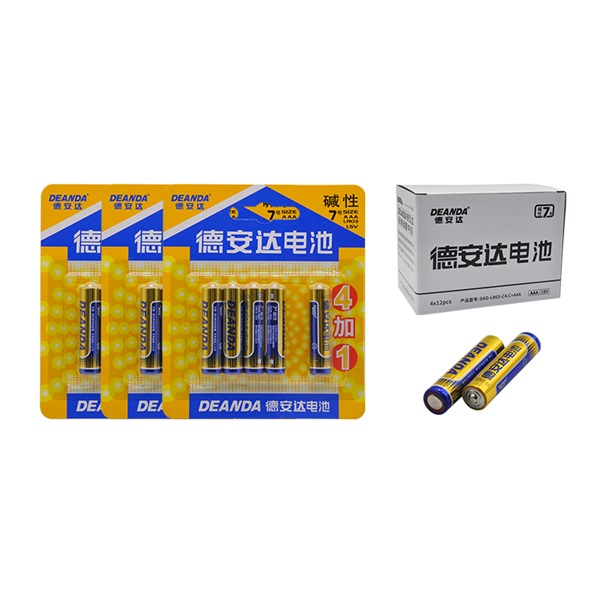 堿性7號(hào)電池 4x12pcs
