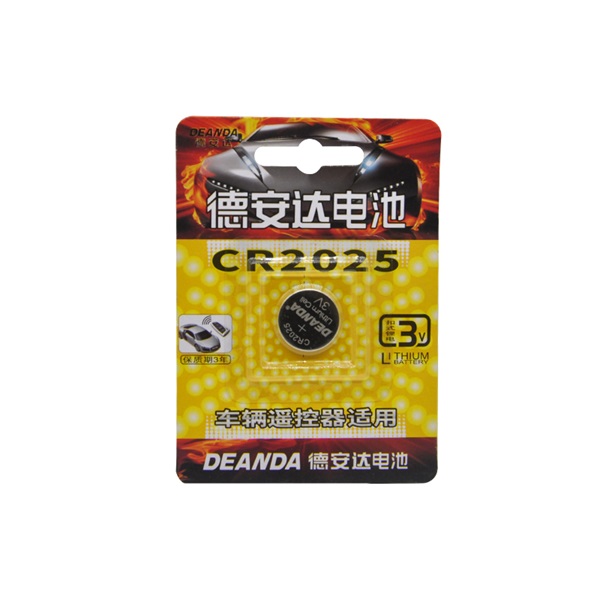 CR2025-單個裝紐扣電池