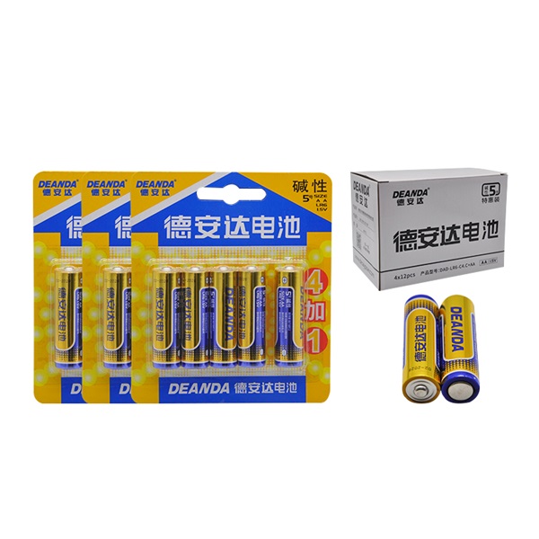 堿性5號(hào)電池 4x12pcs