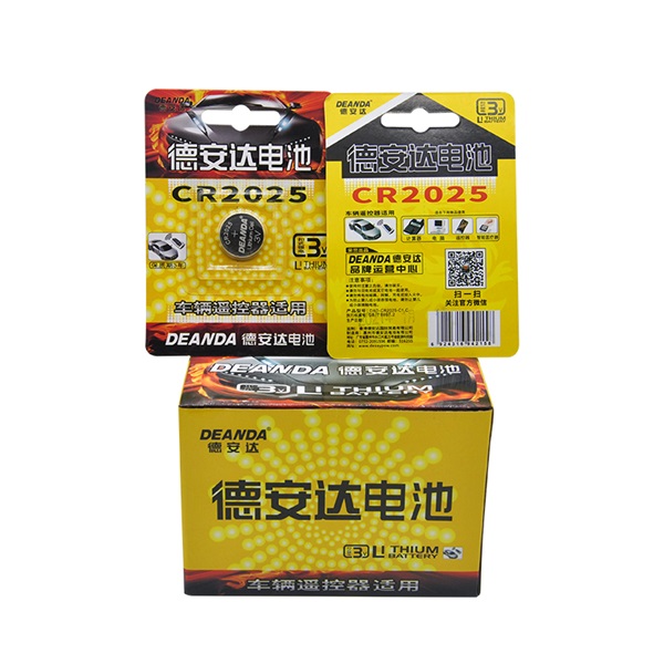CR2025-單個裝紐扣電池