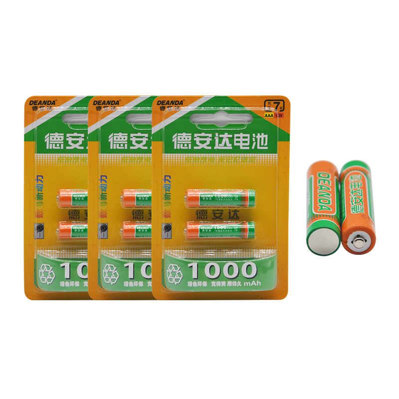 1.2V 充電鎳氫電池7號 1000mAh