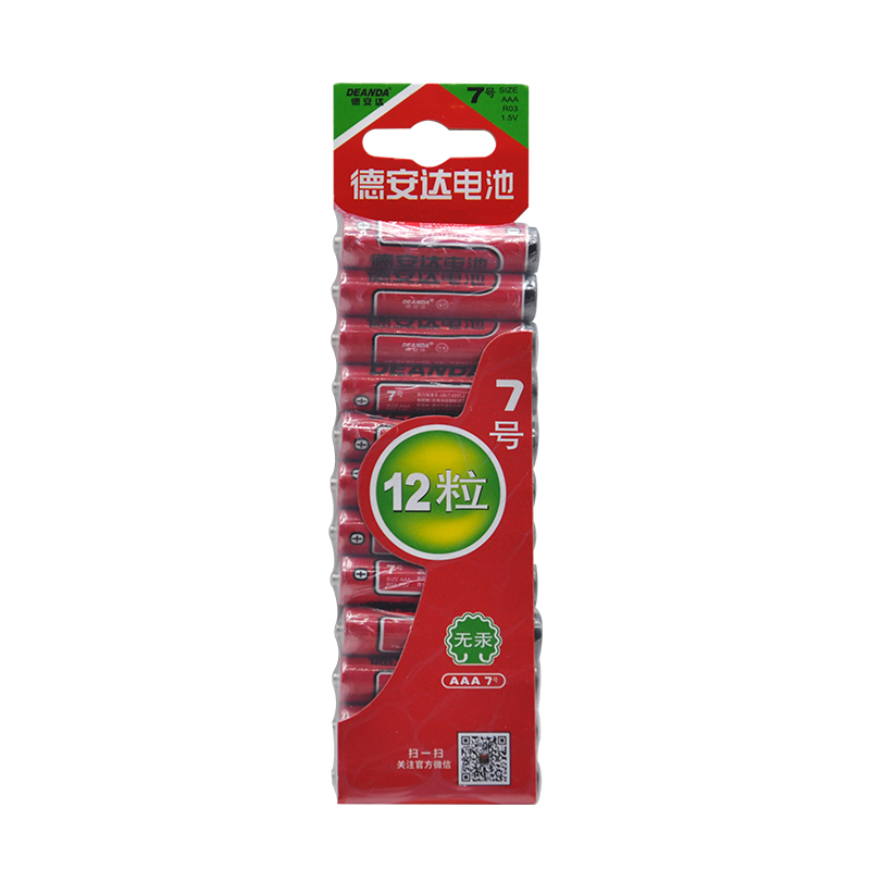R03 7號 12粒