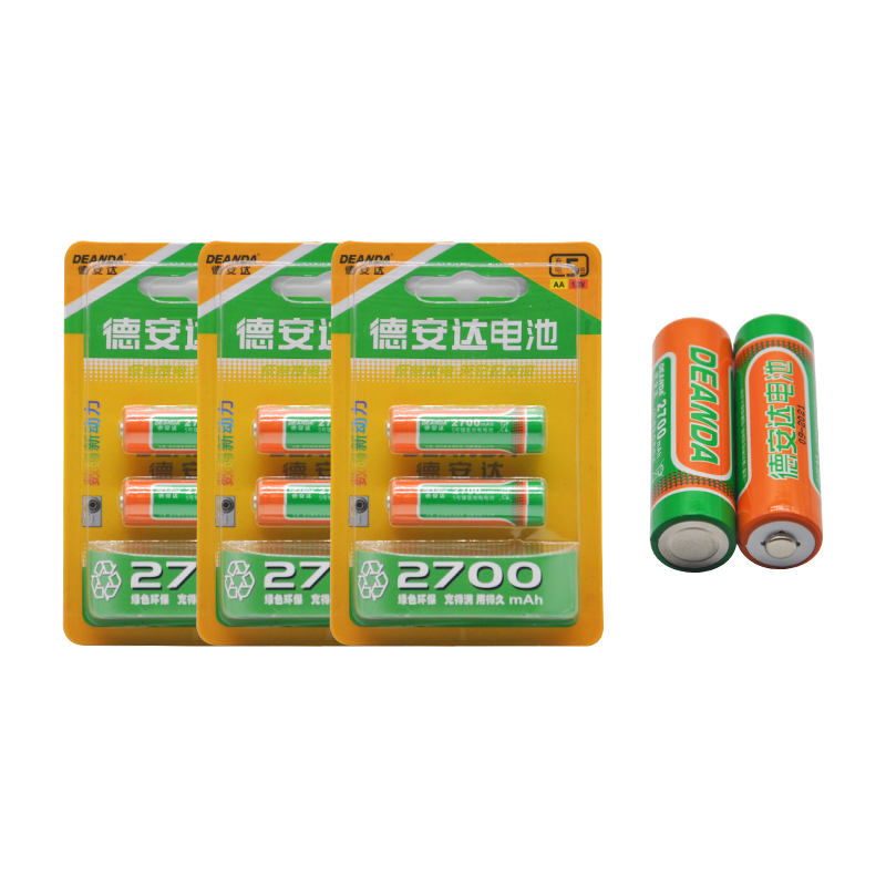 1.2V 充电镍氢电池5号 2700mAh